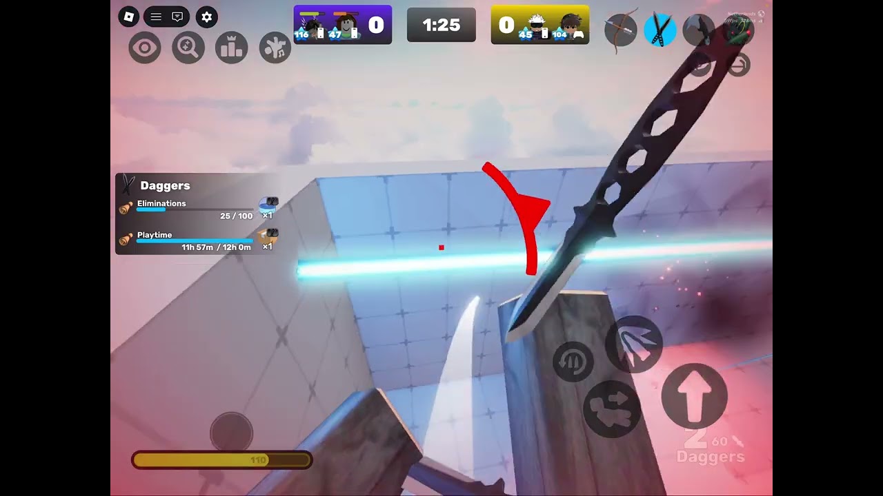 Playing Rivals But Only With Knife !