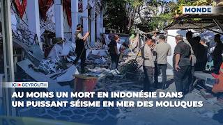 Au moins un mort en Indonésie dans un puissant séisme en mer des Moluques