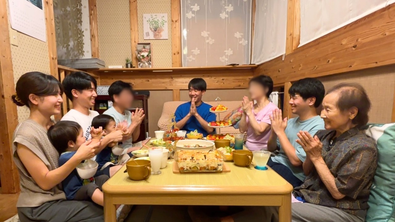 【感謝】26歳の誕生日を家族に祝ってもらいました