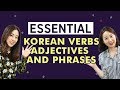 190 mustknow korean words  phrases