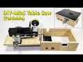 How to make Mini Powerful Table Saw and Sander by 895 Motor