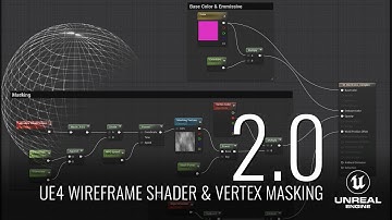 UE4 - Wireframe Shader 2.0