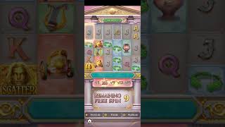 WINNING ON PG SOFT SLOT GAME RISE OF APPOLO|| REAL MONEY GAMER|| screenshot 4
