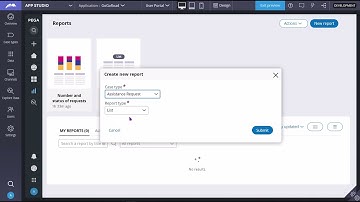 9.8 Report Browser | The Explore Data landing page | Insights, Reports and charts