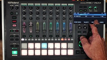 MC-707 Tutorial: Note Copy / Paste Shortcut