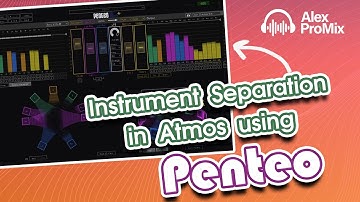 Instrument separation in Atmos 7.1.2 using Penteo @penteoaudioplugins