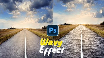 how to create wavy effect in photoshop . || photoshop tutorial ||