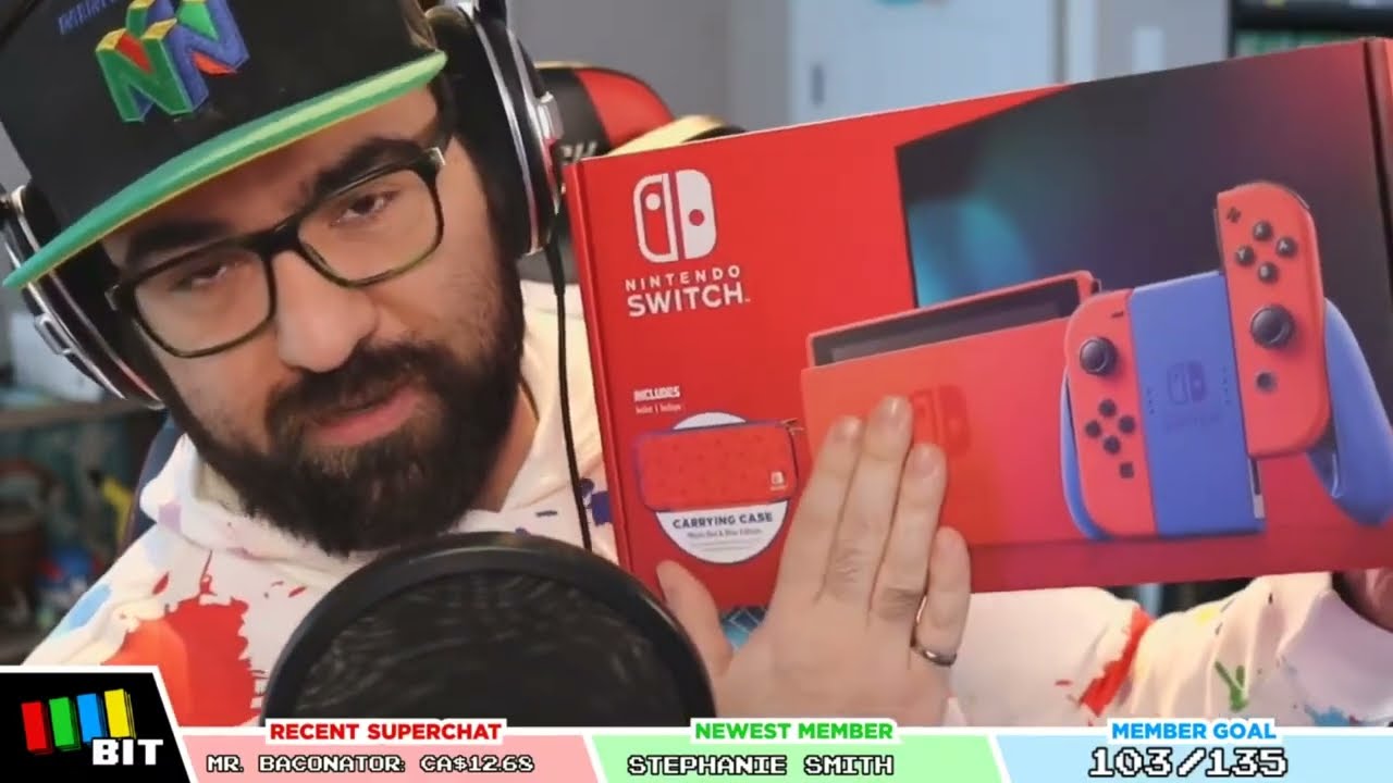 Mediocre Mario Edition Nintendo Switch UNBOXING [TetraBitPLUS]
