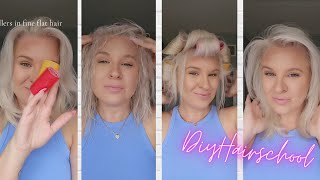 Volume For Fine Hair - Small Velcro Rollers