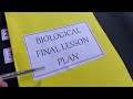 Biological science final lesson plan  topic  the living organisms characteristics and habitats 