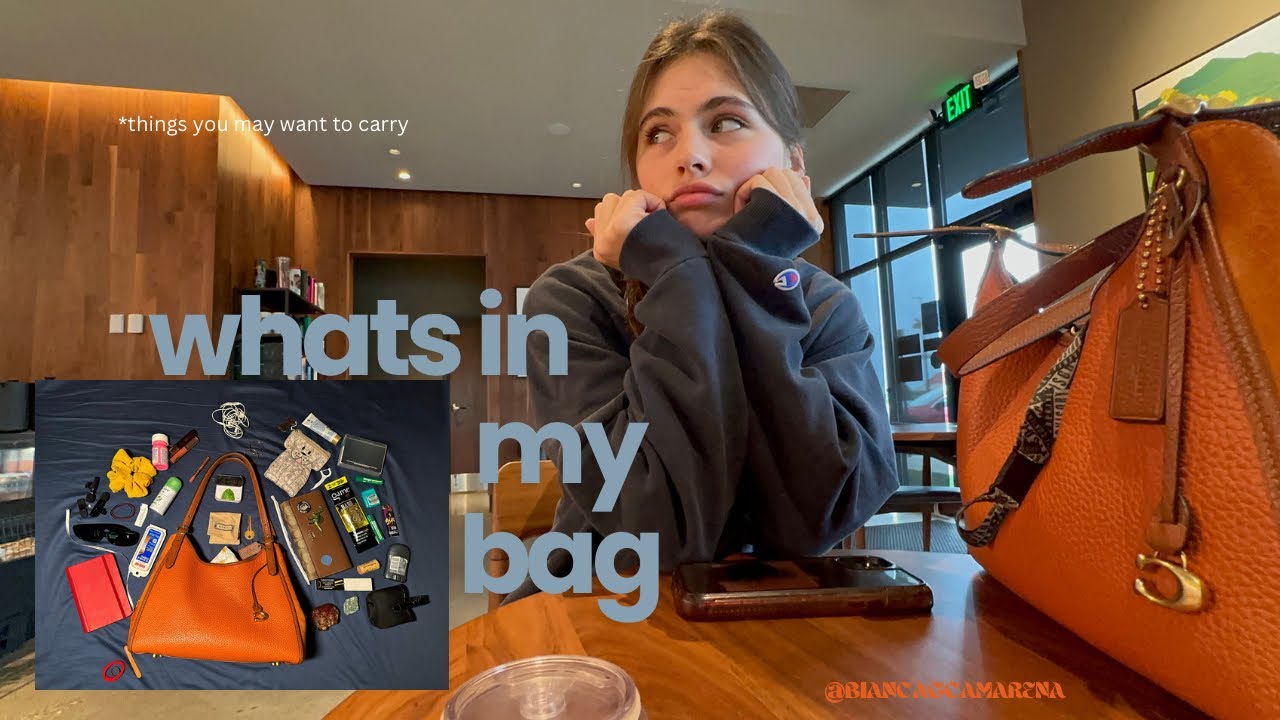 whats in my bag * essentials - YouTube