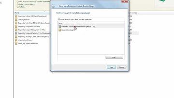 How to create a standalone installation package in Kaspersky Security Center 9