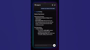 Unlock your trading story with BingX AI #bingxai #cryptotrading #cryptoai #bingx