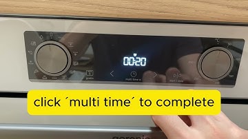 How to Set Timer on Gorenje Oven