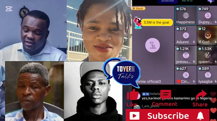 Ahh, Sis Karimo said Mr Yomi Fabiyi is a big fat lier...Justice For Mohbad...