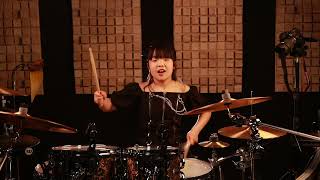 《无人的海边》Chinese girl drummer（Drum Cover）