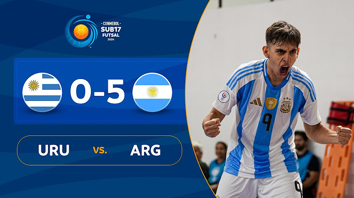 URUGUAY vs. ARGENTINA [0-5] | RESUMEN | CONMEBOL SUB17FS | FASE DE GRUPOS