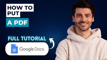 How to Put a PDF in Google Docs [2025 Guide]
