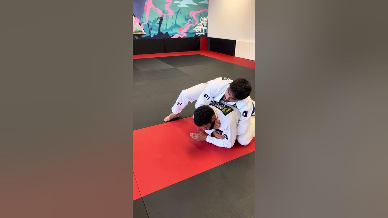 The most important choke from turtle top bjj jiujitsu blackbelt 