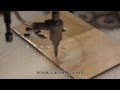 Water Jet Cutting Ceramic Tile Demo