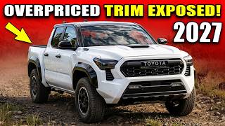 Every Trim Level of the 2027 Toyota Tacoma EXPLAINED in Detail!