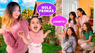 Emma visita LAS CASAS DE SUS PRIMITAS en ESTADOS UNIDOS  🏡🏘️🏠
