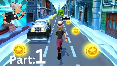 Angry Gran Run - Gameplay                Walkthrough - Part - 1 (Android, ios)