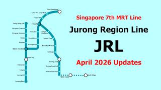 Jurong Region Line (JRL) MRT Singapore April 2026 Jurong Region Line (JRL) MRT Singapore April 2026