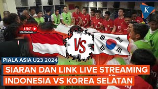 Live Streaming Timnas Indonesia Vs Korsel Dini Hari Nanti