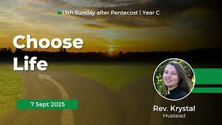 Choose Life | Mtr. Krystal Hustead