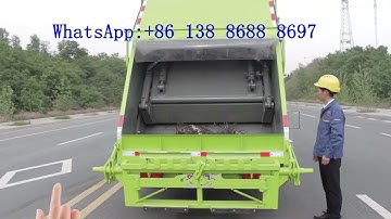 China 8 cubic meters ​Garbage Compactor Truck Manufacturers Factory Suppliers