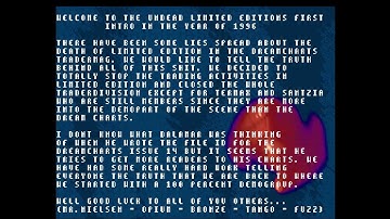 Limited Edition - Small intro (1996) - Amiga