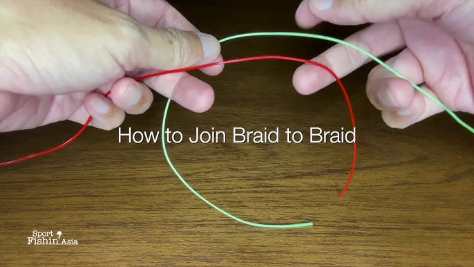 Strongest Braid to Braid Fishing Knot [Modified Double Uni Knot] 