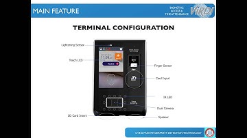 VIRDI AC7000 FACE BIOMETRIC CARD PASSWORD