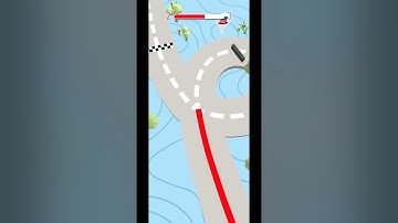 Color Adventure: Draw The Path Funny Gameplay Level 2 Complete 😊👌👈👈#Shorts