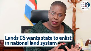 Lands CS Farida Karoney wants state to enlist in national land system