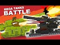 "Battle of Mega Tanks" - Cartoons about tanks