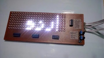 How to Display Text in URDU on LED Matrix | 8*24 LED  Matrix 74HC595