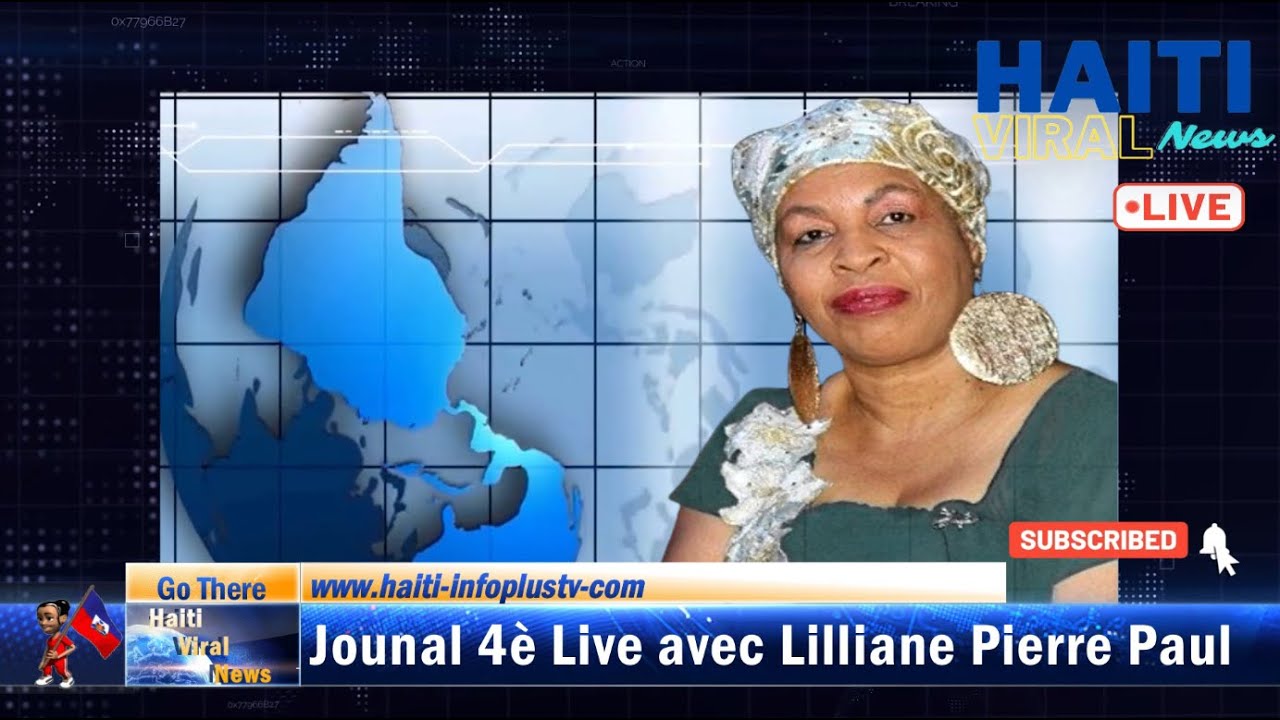 🔴Jounal 4è Live 22 Juillet 2021 sou Radyo Kiskeya avec Lilliane Pierre Paul