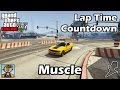Fastest Muscle Cars (2017) - GTA 5 Best Fully Upgraded Cars Lap Time Countdown