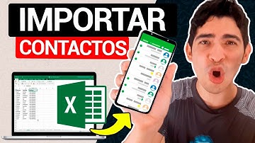 Cómo IMPORTAR Contactos a WhatsApp de un EXCEL💚📑 | Pasar Números de Base de Datos a Telefono Celular