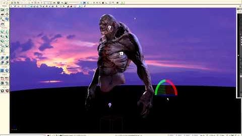 UDK DX11　のクリーチャーです
