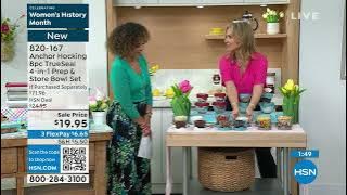 Anchor Hocking 8piece TrueSeal 4in1 Prep   Strore Bowl S...