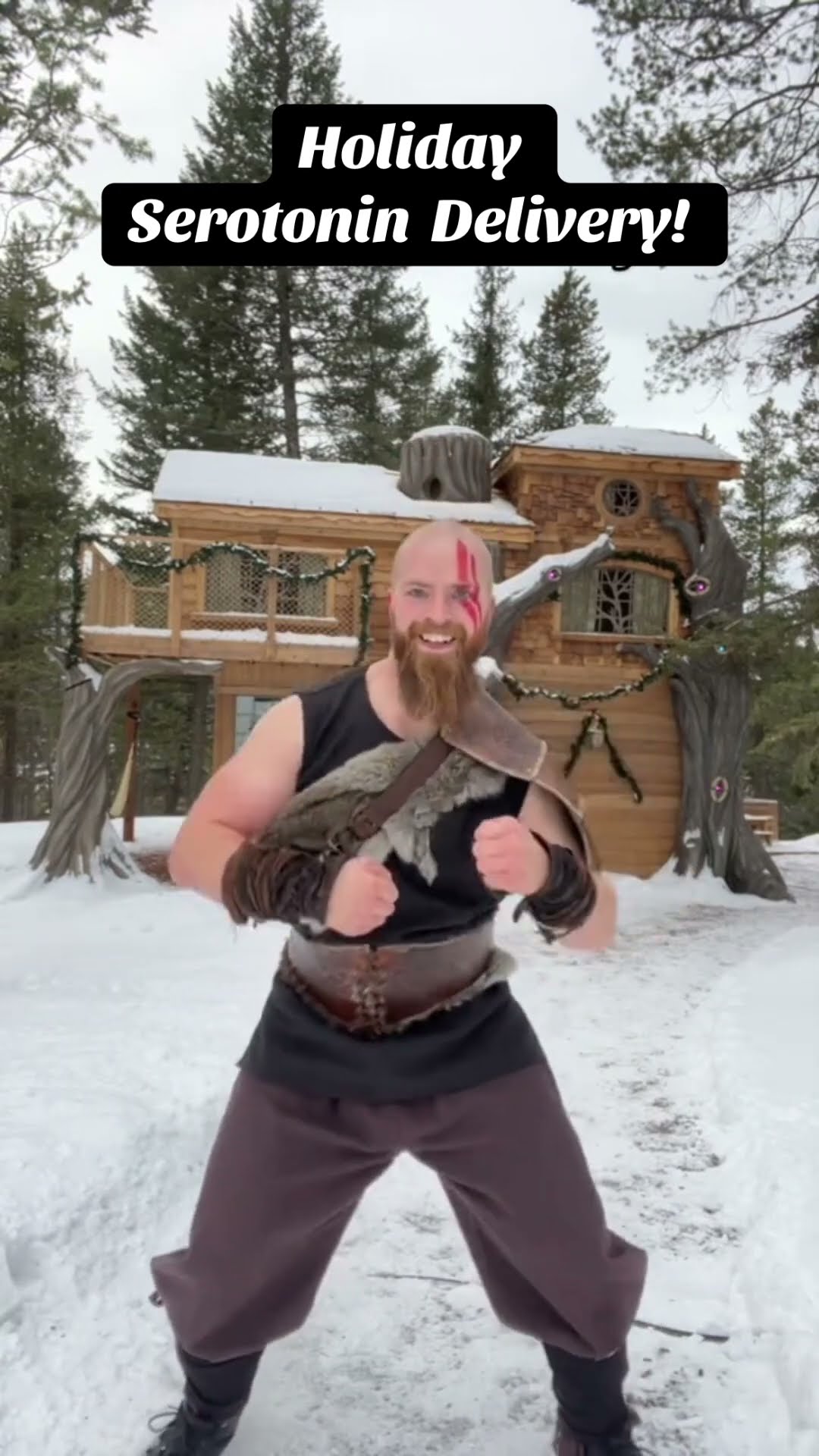 Send this to a person who could use a little holiday cheer! ???⚒️ #holiday  #vikings #serotonin