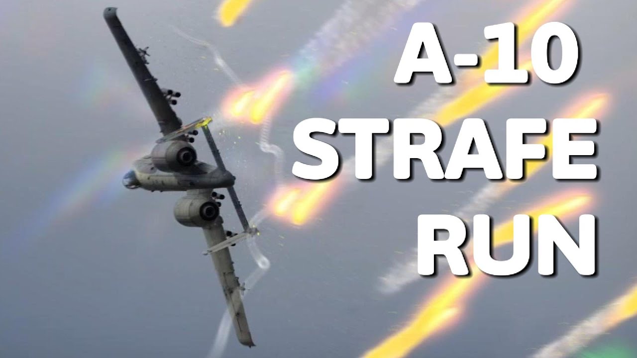 Beautiful A-10 Strafe Run in Warthunder - YouTube