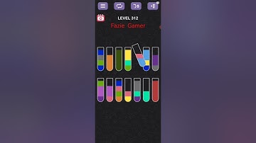 Water Sort Puzzle Sort Color Level 312