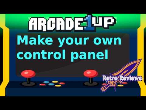 Build your own Arcade 1up control panel from RetroReviews