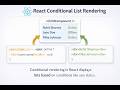 4.React with conditional list rendering | #criticalconcept #rohitjconcept #rohitjsarma #realmadhouse