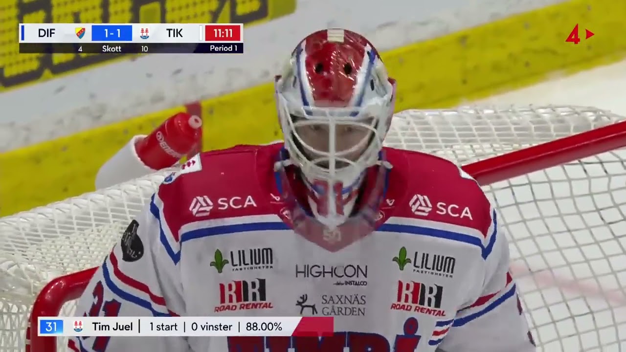 Djurgården vs Timrå  27 sep 2025  SHL 25/26