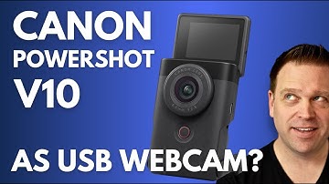 Canon PowerShot V10 as USB 1080p webcam? Is it any good?